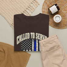 Load image into Gallery viewer, Called to Serve Thin Blue Line T-Shirt