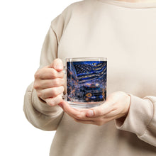 Load image into Gallery viewer, Put the Badge On Glass Mug