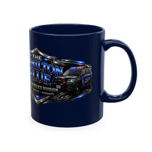 Load image into Gallery viewer, Hamilton Blue Police Ceramic Mug — 'Hamilton Police' Shield Tribute