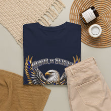 Load image into Gallery viewer, United States Law Enforcement Eagle 2 sides T-Shirt