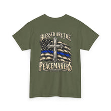 Load image into Gallery viewer, Blessed Are the Peacemakers Faith Christian 2 Sides T-Shirt