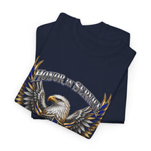 Load image into Gallery viewer, United States Law Enforcement Eagle 2 sides T-Shirt
