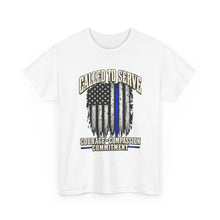 Load image into Gallery viewer, Called to Serve Thin Blue Line T-Shirt