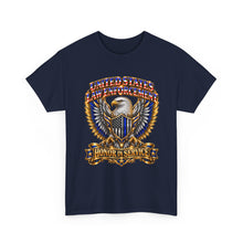 Load image into Gallery viewer, United States Law Enforcement Honor in Service Eagle 2 sides T-Shirt