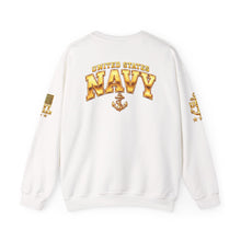 Load image into Gallery viewer, United States Navy Anchor Crewneck Sweatshirt