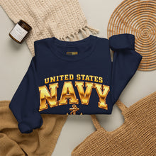 Load image into Gallery viewer, United States Navy Anchor Crewneck Sweatshirt