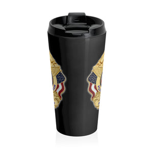 THE POLICE CHAPLANI PROGRAM Stainless Steel Travel Mug