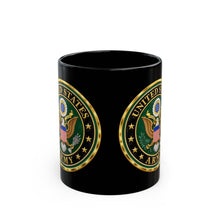 Load image into Gallery viewer, U.S. Army Seal Black Mug