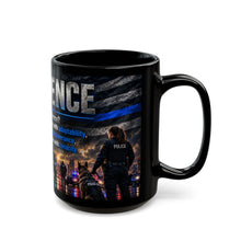 Load image into Gallery viewer, Resilience Police Appreciation Black Mug
