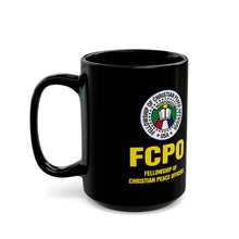 Load image into Gallery viewer, FCPO Black Mug 15oz