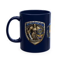 Load image into Gallery viewer, Hamilton Blue Police Ceramic Mug — 'Hamilton Police' Shield Tribute