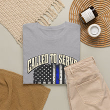 Load image into Gallery viewer, Called to Serve Thin Blue Line T-Shirt