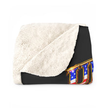 Load image into Gallery viewer, United States Law Enforcement Honor in Service Sherpa Fleece Blanket