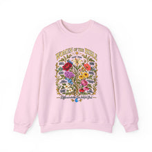 Load image into Gallery viewer, Women's Bible Floral Crewneck Sweatshirt — "Women of the Bible" Vintage Botanical Design