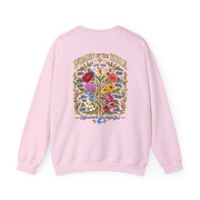 Load image into Gallery viewer, Women's Bible Floral Crewneck Sweatshirt — "Women of the Bible" Vintage Botanical Design