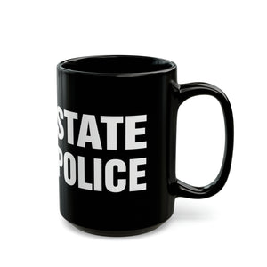 STATE POLICE Black mug 11oz