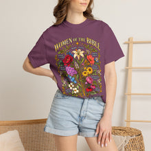 Load image into Gallery viewer, Women of the Bible Floral T-Shirt — Inspirational Christian Tee