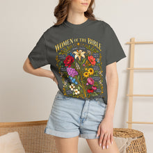Load image into Gallery viewer, Women of the Bible Floral T-Shirt — Inspirational Christian Tee