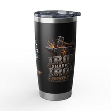 Load image into Gallery viewer, Capital Church Men’s Ministry “Iron Sharpens Iron” 20 oz Travel Tumbler