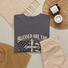 Load image into Gallery viewer, Blessed Are the Peacemakers Faith Christian 2 Sides T-Shirt