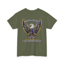 Load image into Gallery viewer, United States Law Enforcement Eagle 2 sides T-Shirt
