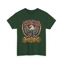 Load image into Gallery viewer, United States Law Enforcement Honor in Service Eagle 2 sides T-Shirt