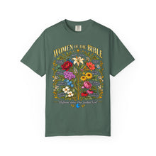 Load image into Gallery viewer, Women of the Bible Floral T-Shirt — Inspirational Christian Tee