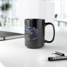 Load image into Gallery viewer, Hamilton Blue Police Division Black Mug – "The Hamilton Blue" Honor • Service • Integrity (11oz/15oz)