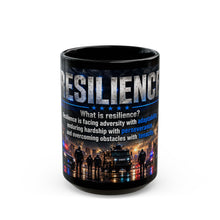 Load image into Gallery viewer, Resilience Police Appreciation Black Mug