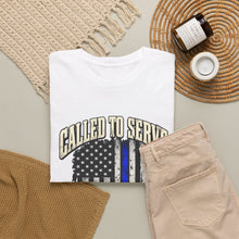 Load image into Gallery viewer, Called to Serve Thin Blue Line T-Shirt