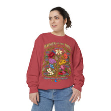 Load image into Gallery viewer, Women of the Bible Sweatshirt — Floral Illustrated Faith Crewneck