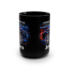 Load image into Gallery viewer, Police Brew Mug - "Brew with the Hamilton Blue" 15oz (Jen)