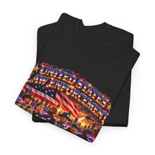 Load image into Gallery viewer, Holding the Line Patriotic 2 sides T-Shirt
