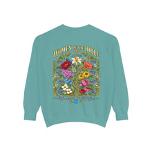 Load image into Gallery viewer, Women of the Bible Sweatshirt — Floral Illustrated Faith Crewneck