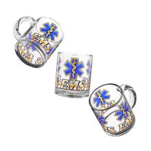 Load image into Gallery viewer, EMS Star of Life 10oz Glass Mug