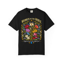 Load image into Gallery viewer, Women of the Bible Floral T-Shirt — Inspirational Christian Tee