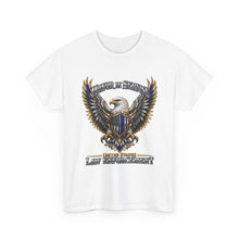 Load image into Gallery viewer, United States Law Enforcement Eagle 2 sides T-Shirt