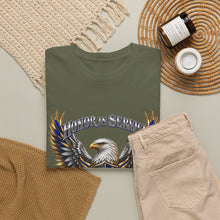 Load image into Gallery viewer, United States Law Enforcement Eagle 2 sides T-Shirt