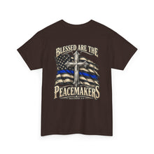 Load image into Gallery viewer, Blessed Are the Peacemakers Faith Christian 2 Sides T-Shirt
