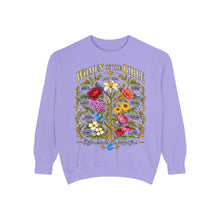 Load image into Gallery viewer, Women of the Bible Sweatshirt — Floral Illustrated Faith Crewneck