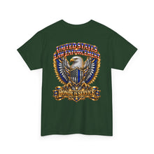 Load image into Gallery viewer, United States Law Enforcement Honor in Service Eagle 2 sides T-Shirt