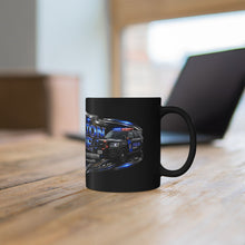 Load image into Gallery viewer, Hamilton Blue Police Division Black Mug – "The Hamilton Blue" Honor • Service • Integrity (11oz/15oz)