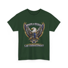 Load image into Gallery viewer, United States Law Enforcement Eagle 2 sides T-Shirt