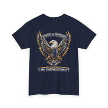 Load image into Gallery viewer, United States Law Enforcement Eagle 2 sides T-Shirt