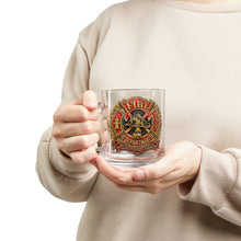 Load image into Gallery viewer, Firefighter Fire Department 10oz Glass Mug