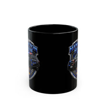 Load image into Gallery viewer, Hamilton Blue Police Mug – Black 15oz Coffee Cup