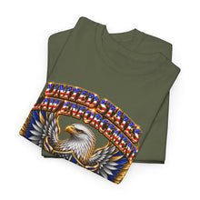 Load image into Gallery viewer, United States Law Enforcement Honor in Service Eagle 2 sides T-Shirt