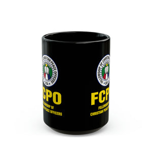 FCPO Black Mug 15oz