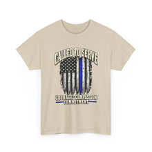 Load image into Gallery viewer, Called to Serve Thin Blue Line T-Shirt