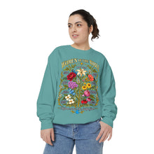 Load image into Gallery viewer, Women of the Bible Sweatshirt — Floral Illustrated Faith Crewneck